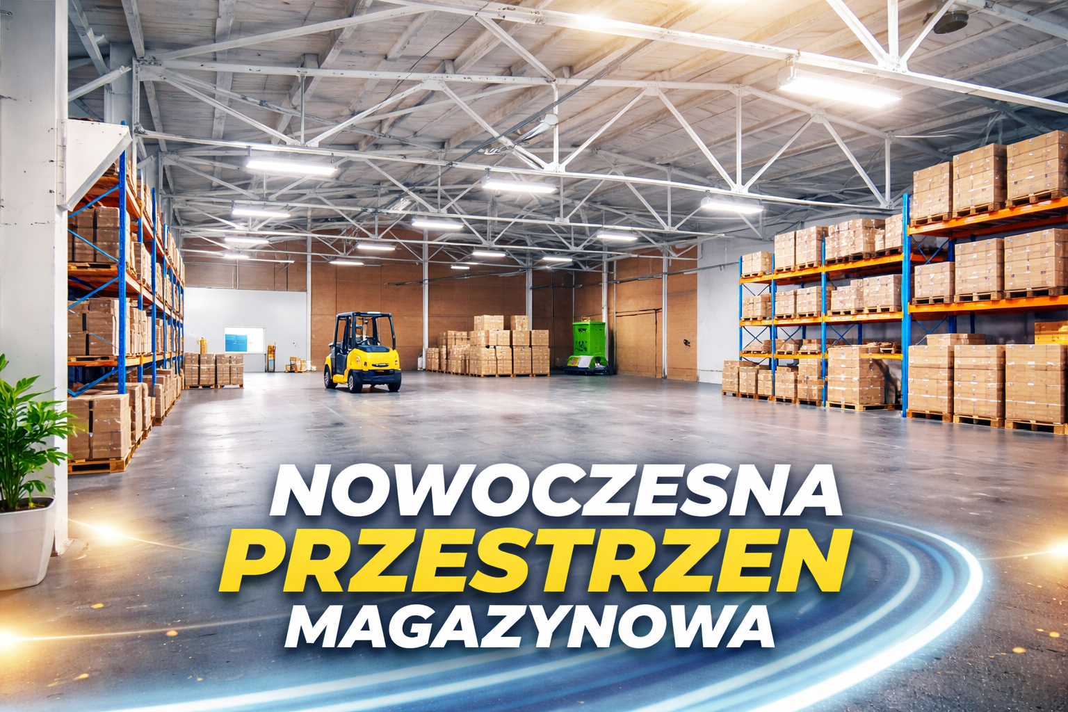Szczecin nowoczesny magazyn pełen porządku