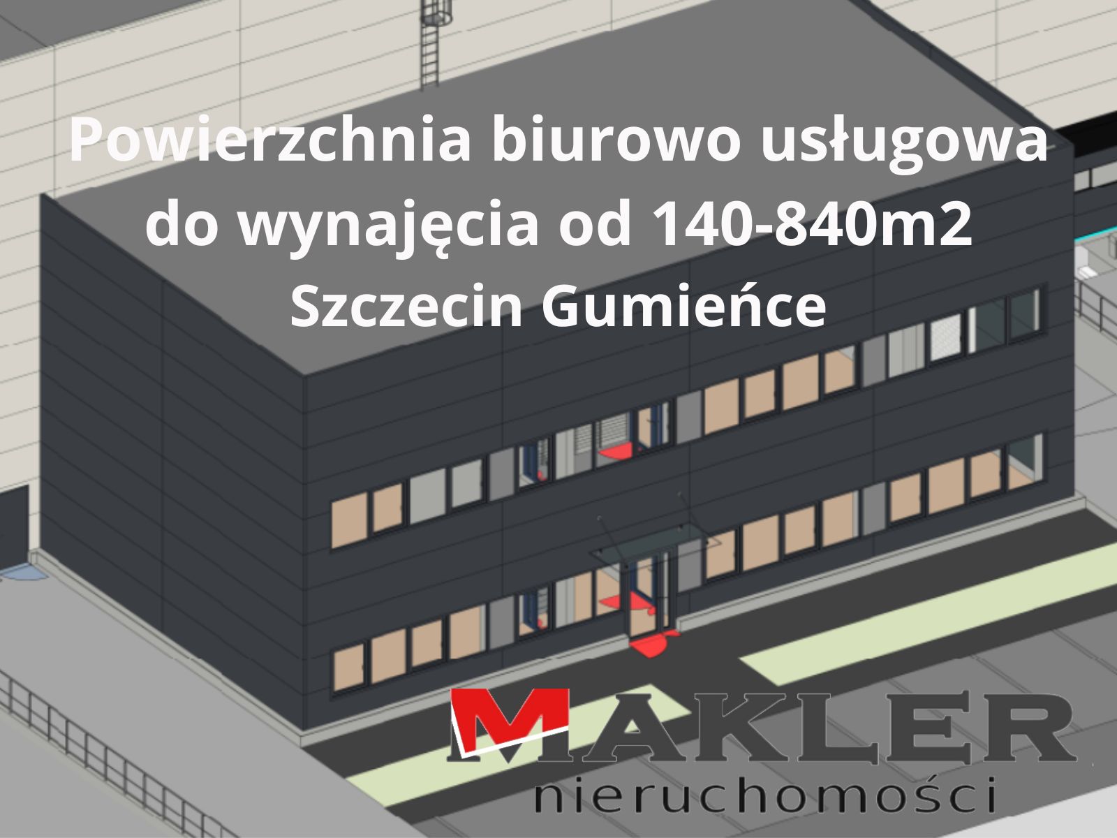 Powierzchnia biurowo usłgowa do wynajęcia Szczecin Gumieńce